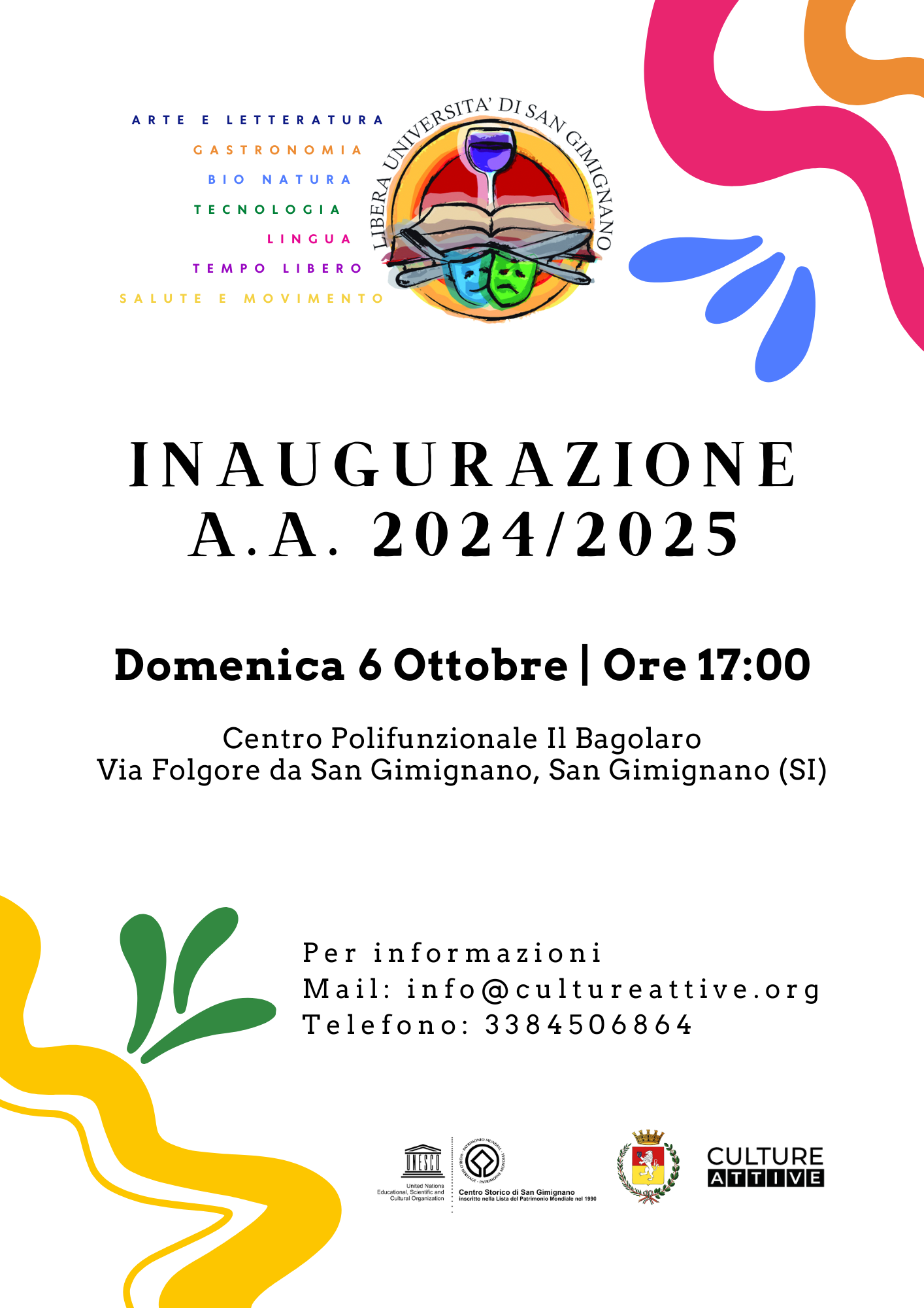 Locandina Inaugurazione a.a. 20242025